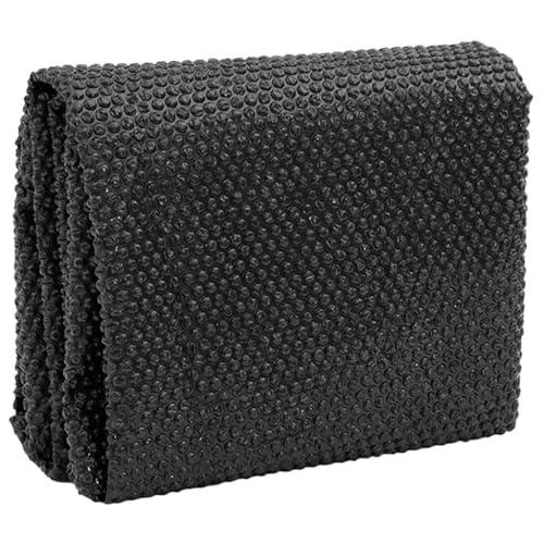 vidaXL Treibende Pool Solarfolie rechtecking 6 x 4 m Pools, Schwarz