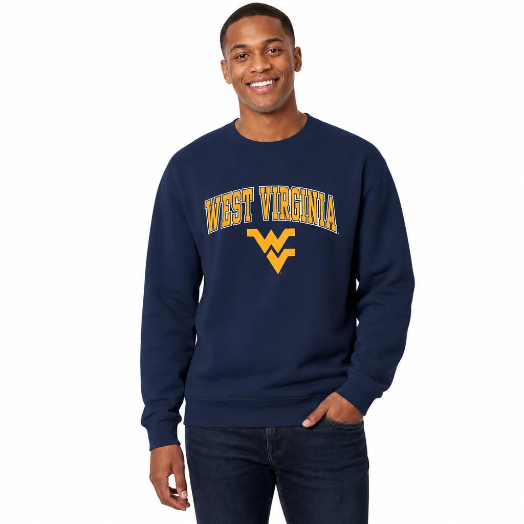 NCAA College Sweatshirt Fleece Crewneck Pullover for Men and Women