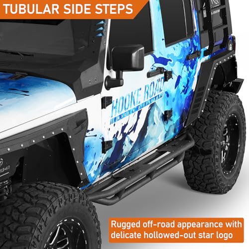 Estribos laterales para Jeep Wrangler JK 4 puertas 2007-2018 miniatura 2