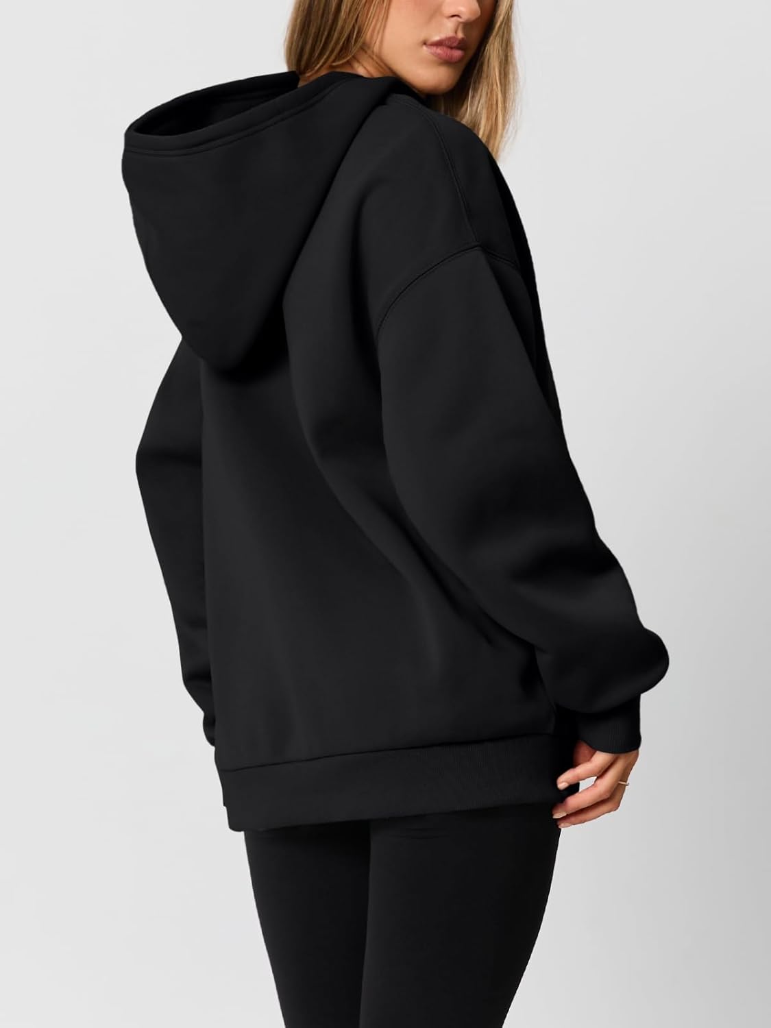 AUTOMET Womens Oversized Hoodies Fleece Trendy Sweatshirts 2026 Pullover - Image 4