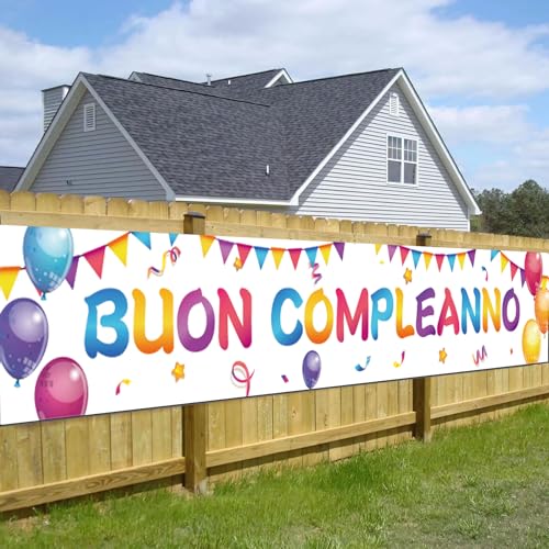 Decorazioni e Striscioni Happy Birthday Banner Fotobooth Sfondo per Festoni