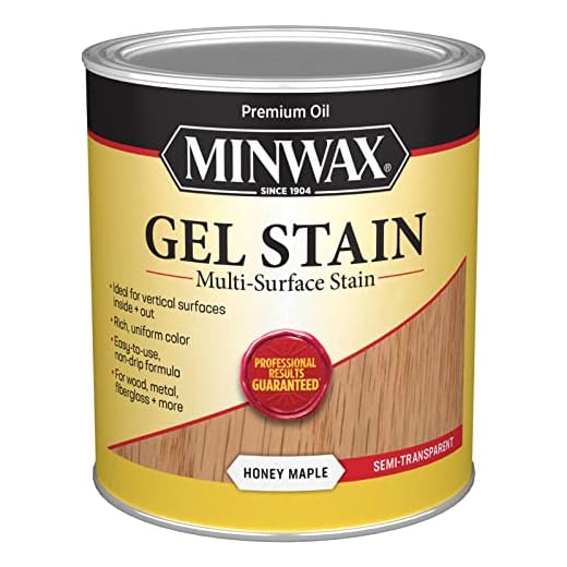 Minwax Honey Maple Gel Stain