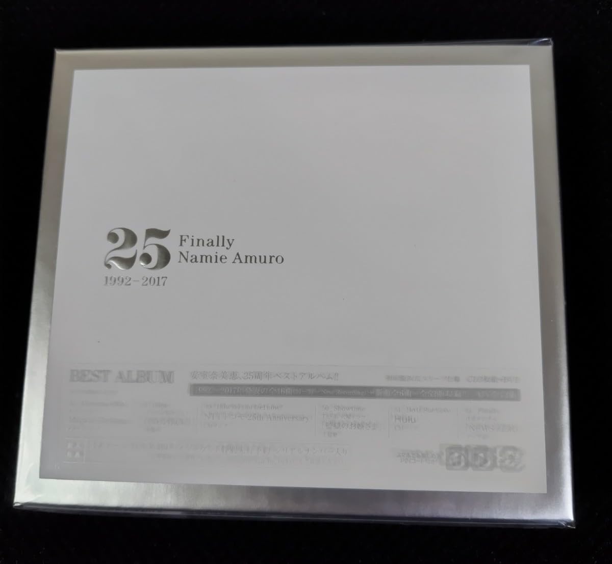 Amazon.co.jp: 安室奈美恵 Finally 3CD+DVD 初回盤BOXスリーブ仕様 未