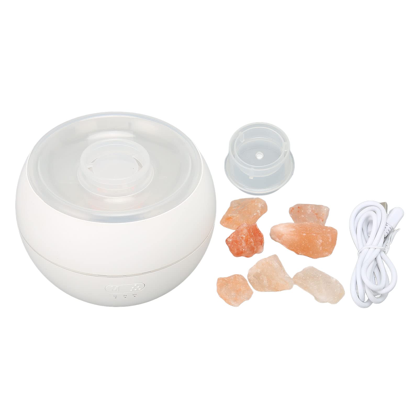 Diffuseur D'arôme de Flamme, Humidificateur coloré, Diffuseur D'huile Essentielle Ultrasonique à Haute Fréquence pour Le Sommeil et Le Yoga, 360ml