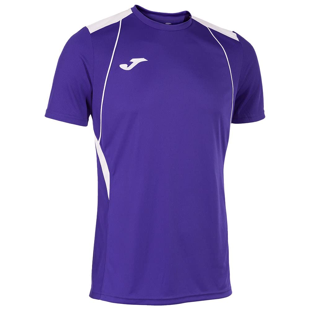 Joma Men's Championship VII T-Shirt, Purple, White, XL