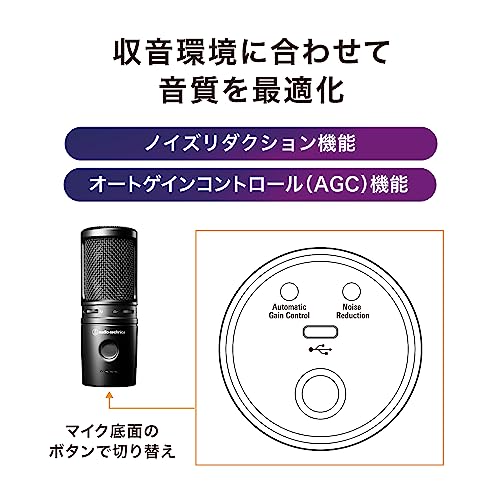 オーディオテクニカ AT2020USB-XP コンデンサーマイク の商品画像 2