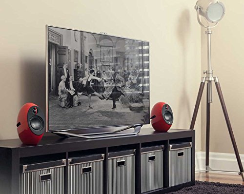 Edifier E25HD Luna Eclipse Enceintes Bluetooth 4.0 avec télécommande Rouge - Les Beatles, Paul McCartney, John Lennon, RIngo Starr, George Harrison Edifier E25HD Luna Eclipse Enceintes Bluetooth 4.0 avec télécommande Rouge – Image 6
