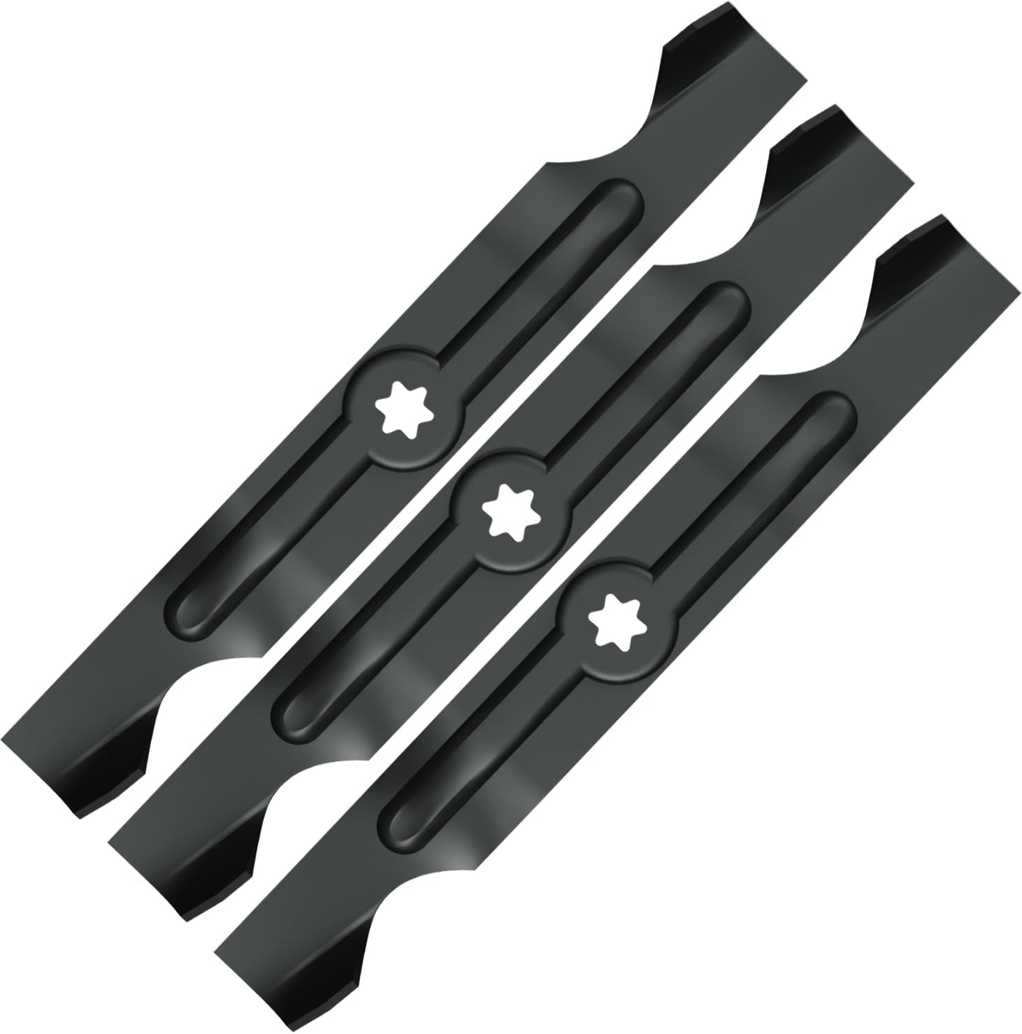 50 inch Mower Blades Replacement for MTD Cub Cadet RZT50 LGT1050 LT1050 LTX1050 LTX1050KW 50'' Deck Lawnmower Replace for 742-04056 942-04056 942-04053C (3 Pack)