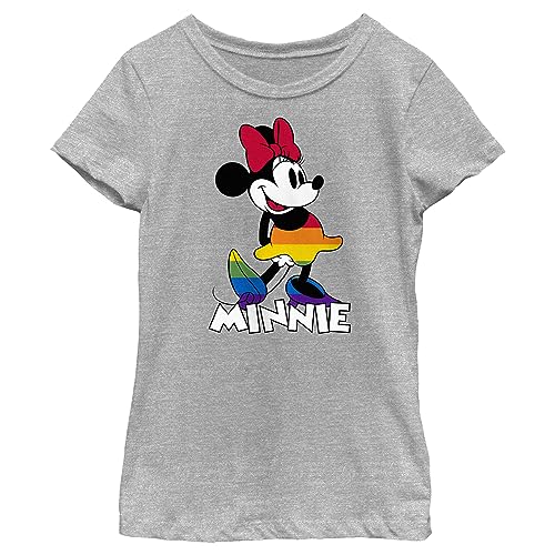 Disney Girl's Minnie Dress Pride T-Shirt