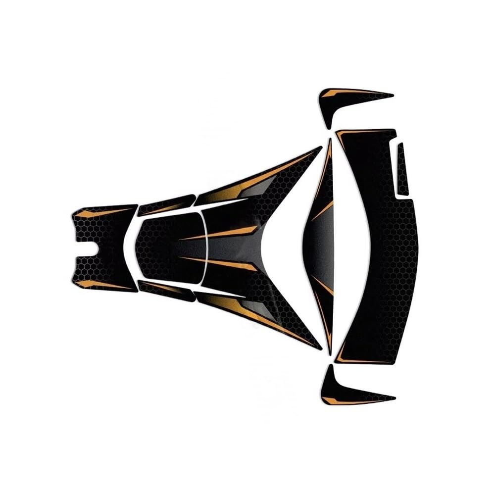 Tank Stickers Motorcycle Tank Pad Sticker Decals Accessories for Pcx for PCX 2025(Yellow)