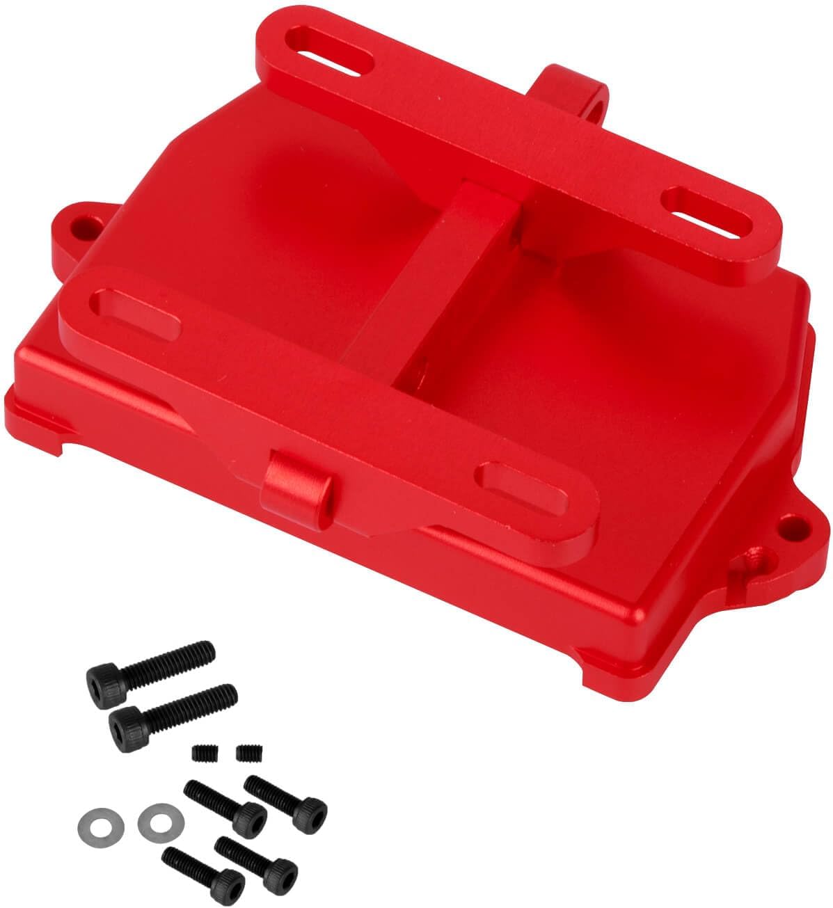 RC Receiver Box ESC Bracket Mount Support Upgrades Part for 1/5 X-MAXX 6S 8S 1/6 XRT 8S Monster Truck RC Car,Aluminum Receiver Box ESC Bracket Mount Support,Navy Blue