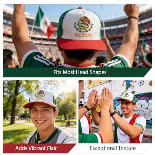 Gorra ajustable para fans de fútbol Levviye miniatura 4