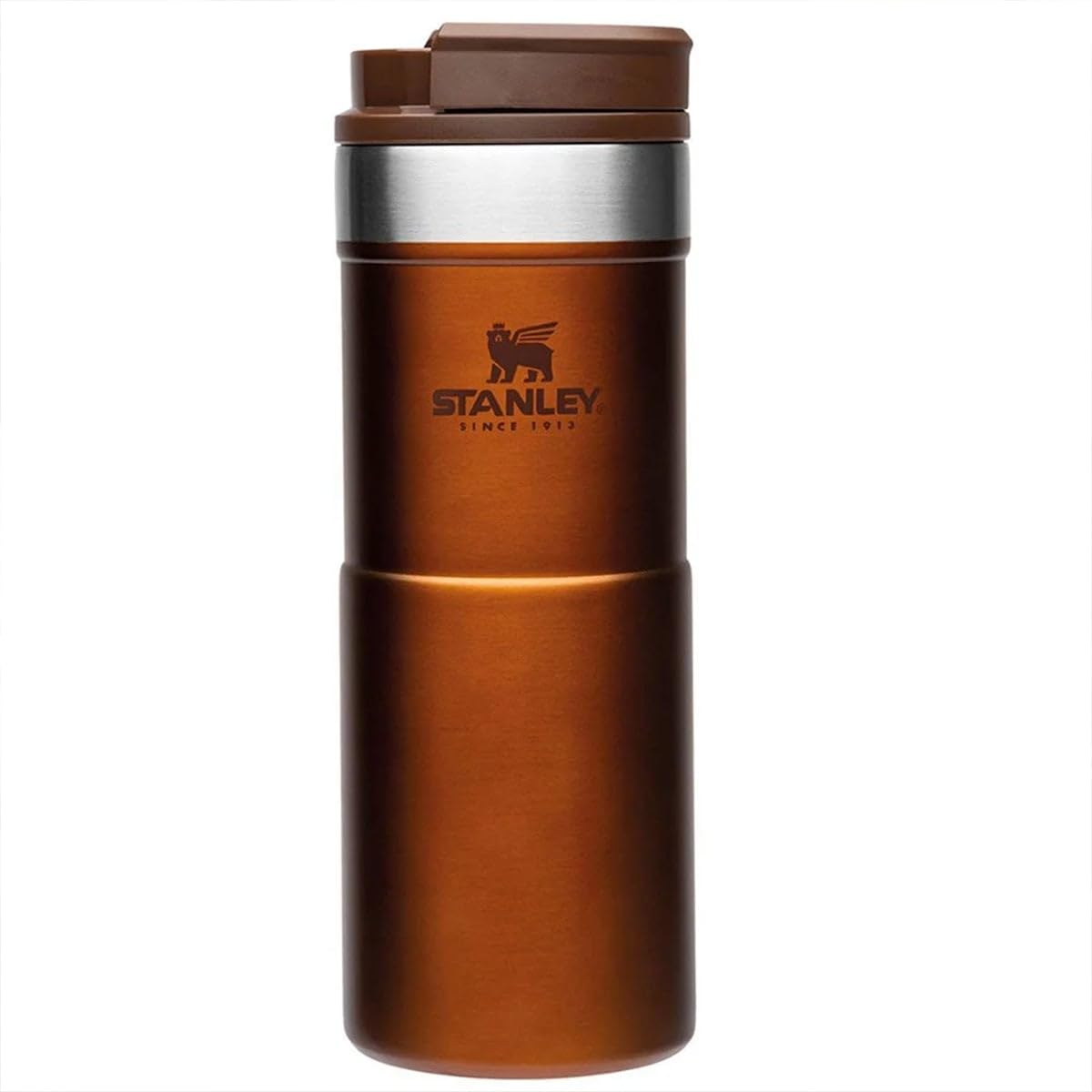 STANLEY NeverLeak Travel Mug 0.35L - Hot for 5 Hours, Cold for 6