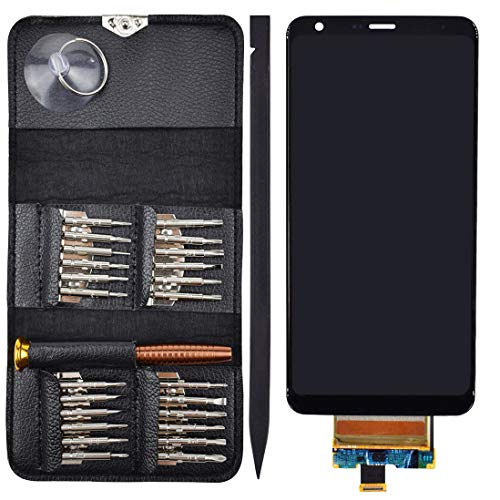 Image of LM-Q720 LCD Display Touch Digitizer Screen Assembly Replacement for LG Stylo 5 Black