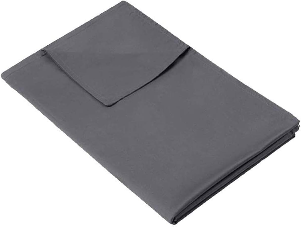 Syrinx Weighted Blanket Cover Twin Size for Kids (41"x60", Dark Grey), Soft Comfortable Duvet Cover for All Season, Machine Washable Comforter Cover