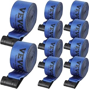 VEVOR Windengurte, 4' x 30', 10er-Pack