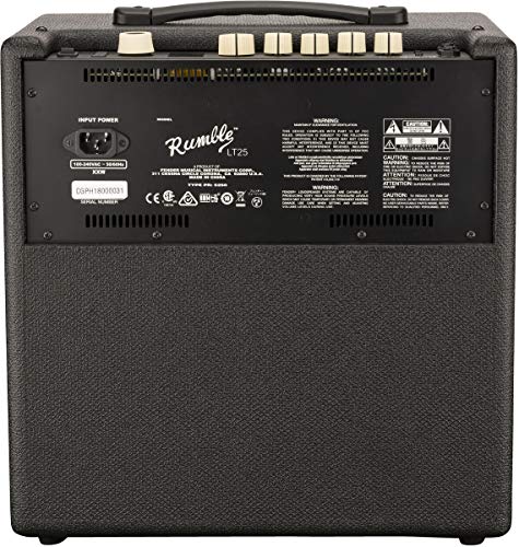 Image of Fender Rumble LT25 Bass Amplifier, 25-Watt Modeling Combo Amp for Bass Guitar, Model 2270104000