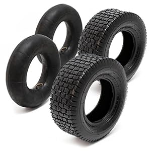 Wiltec 2x Reifenmantel mit Schlauch 18x8.50-8