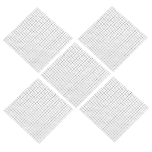 WHAMVOX 5 Hojas Pegatinas Adhesivas de Azulejos Espejo Mosaico Plateado para Manualidades Decoración Reflectante para Discos Bricolaje y Arte Autoadhesivas Resistentes y Fáciles de Limpiar