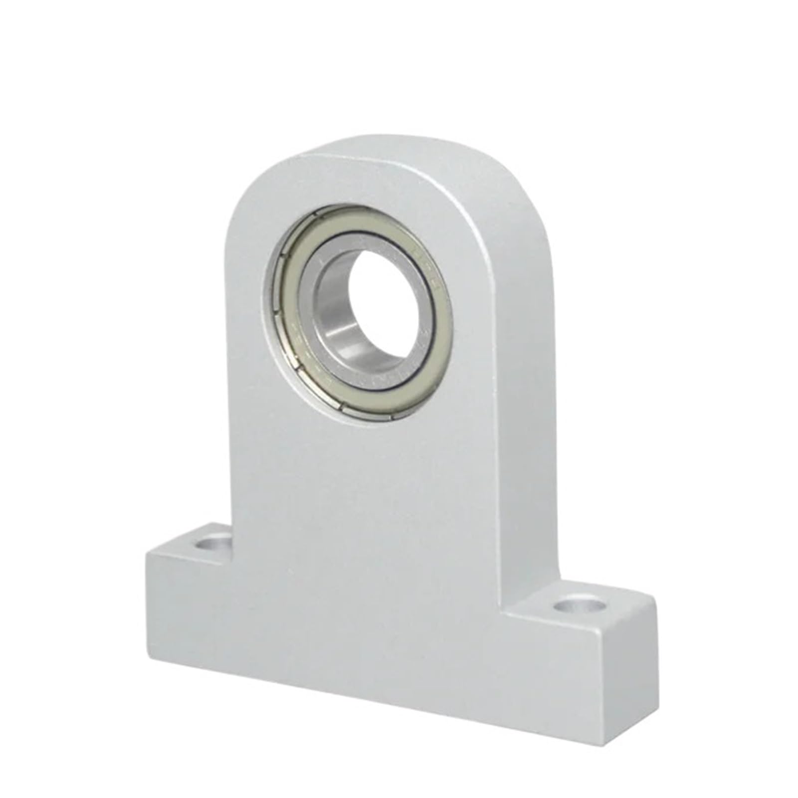 Wirtschaftliches Vertikallager mit Gehäuse, Lagersitzteile, Aluminiumlager, Fester Sitz, Schraube, optische Welle, Lagerdurchmesser 6 bis 30(MT502,6001ZZ-d12-h25 2pcs)