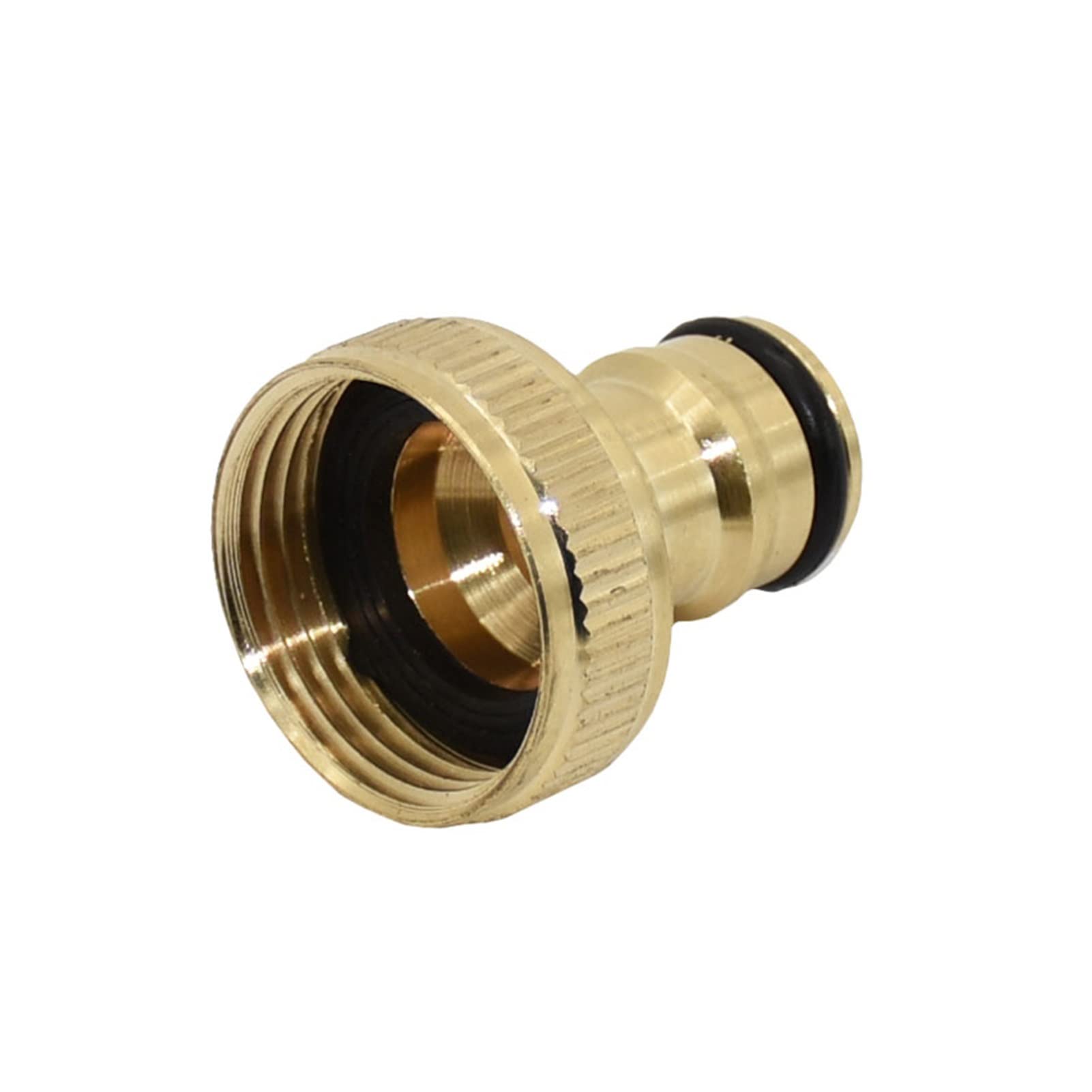 yaoqijie 3/4 "1" Conector rápido de latón de latón con conector de jardín female de riego Garden Garden Fitting 20pcs lasting (Color : 1 inch)