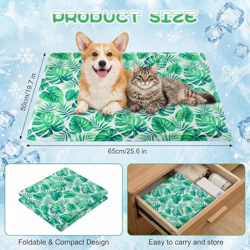 Tapis rafraîchissant chien gel coussin refroidissant imperméable