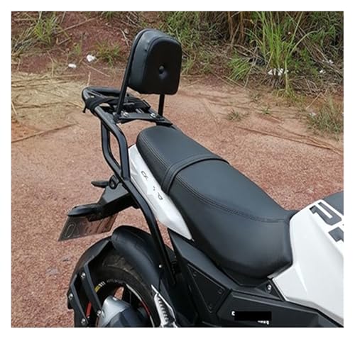 DNRJEWTA Luggage Rack Fit for CFMOTO Motorcycle St Papio 125-3a Rear Shelf Rear Tailstock Side Box Side Box Trunk Modification Accessories Motorcycle Accessories (Color : Tailstock Backrest)