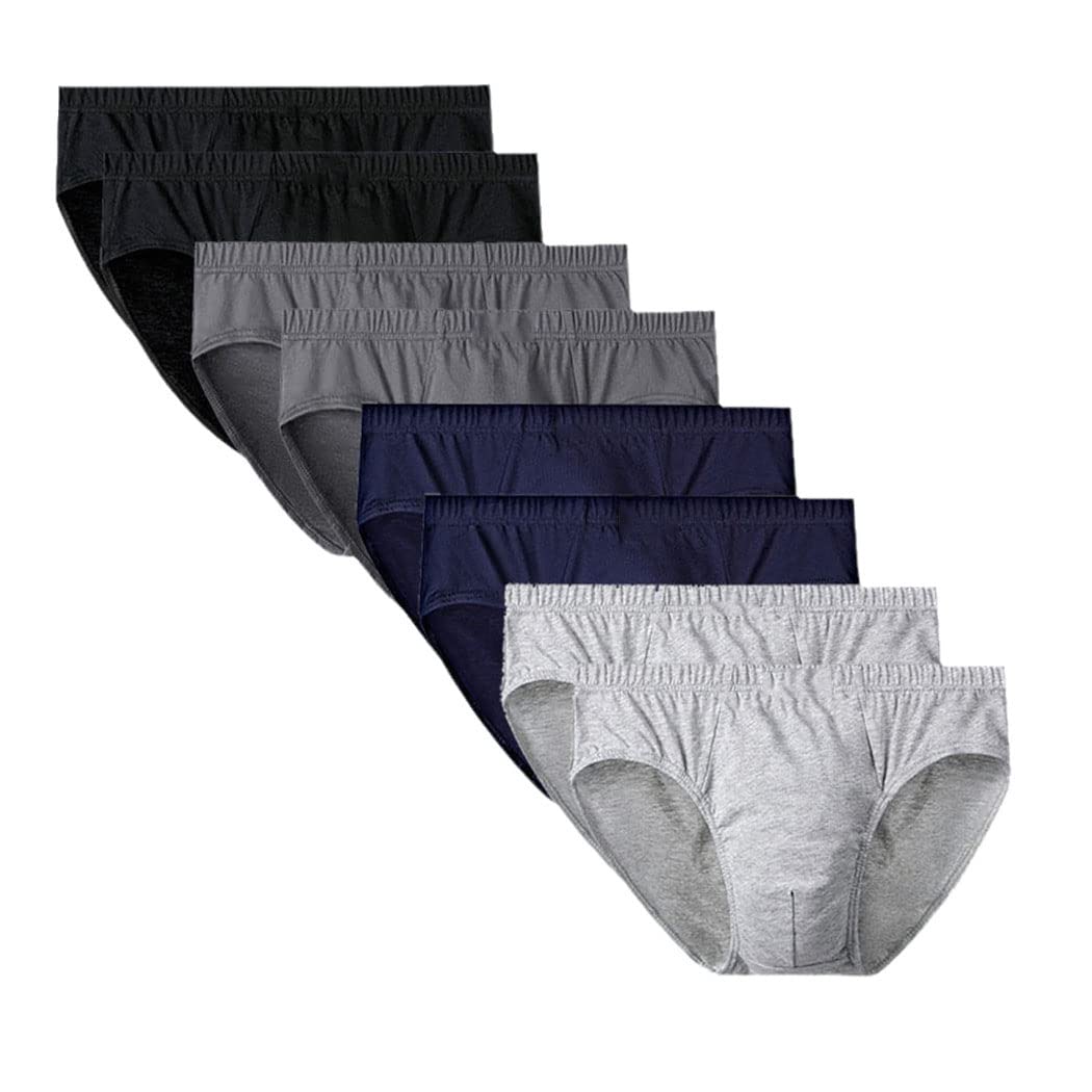 keusyoi 8 calzoncillos para hombre, ropa interior de algodón para hombre, ropa interior de bikini para hombre, ropa interior cómoda y sexy