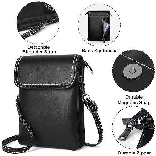 OIDERY Crossbody Bags for Women Small Cell Phone Wallet Purse with Adjustable Strap Women's Shoulder Handbag4
