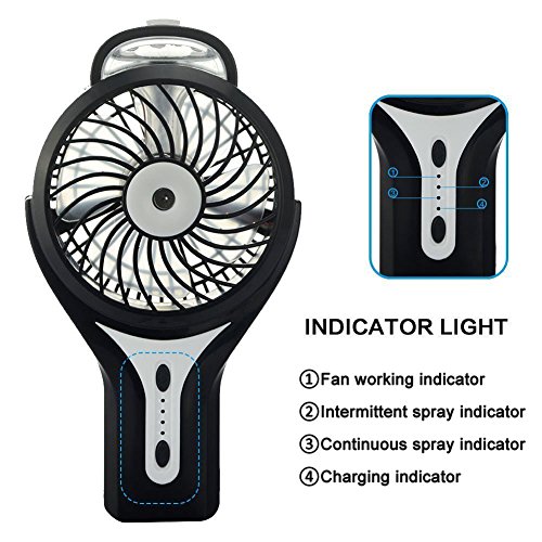 Gerhannery Portable Fan Mini personali fan