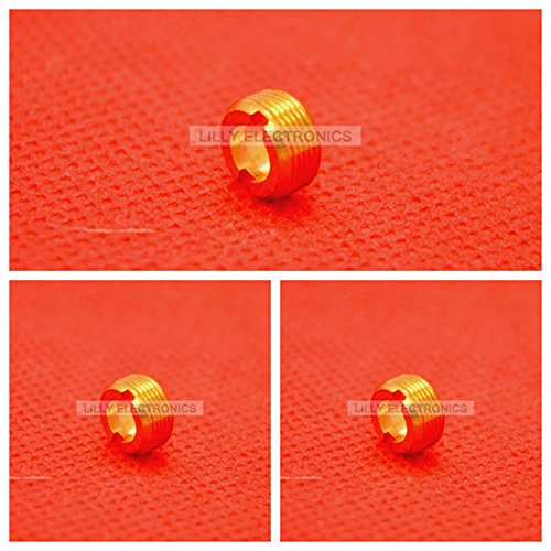 3pcs Brass Mount/Holder/Frame for Lens Diameter 5mm M8x0.5