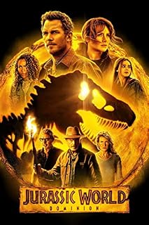 Craftylittlepenguin Jurassic World Dominion Poster 2022 Print Unframed A3 A2 A4 Maxi Art Wall Art Home Decor Movies Cinema - 2065 (A3 - 297 x 420 mm)