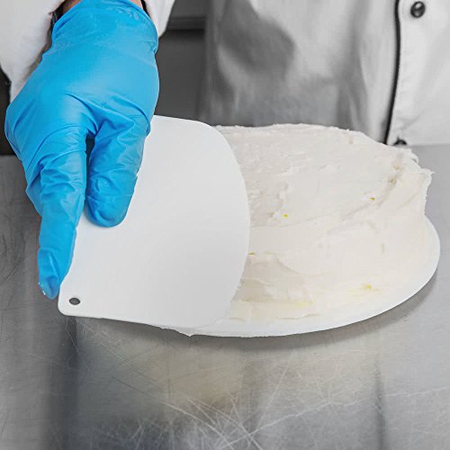 Ateco Bowl Scraper, Set of 8, Polypropylene, White, 5.25 Inches