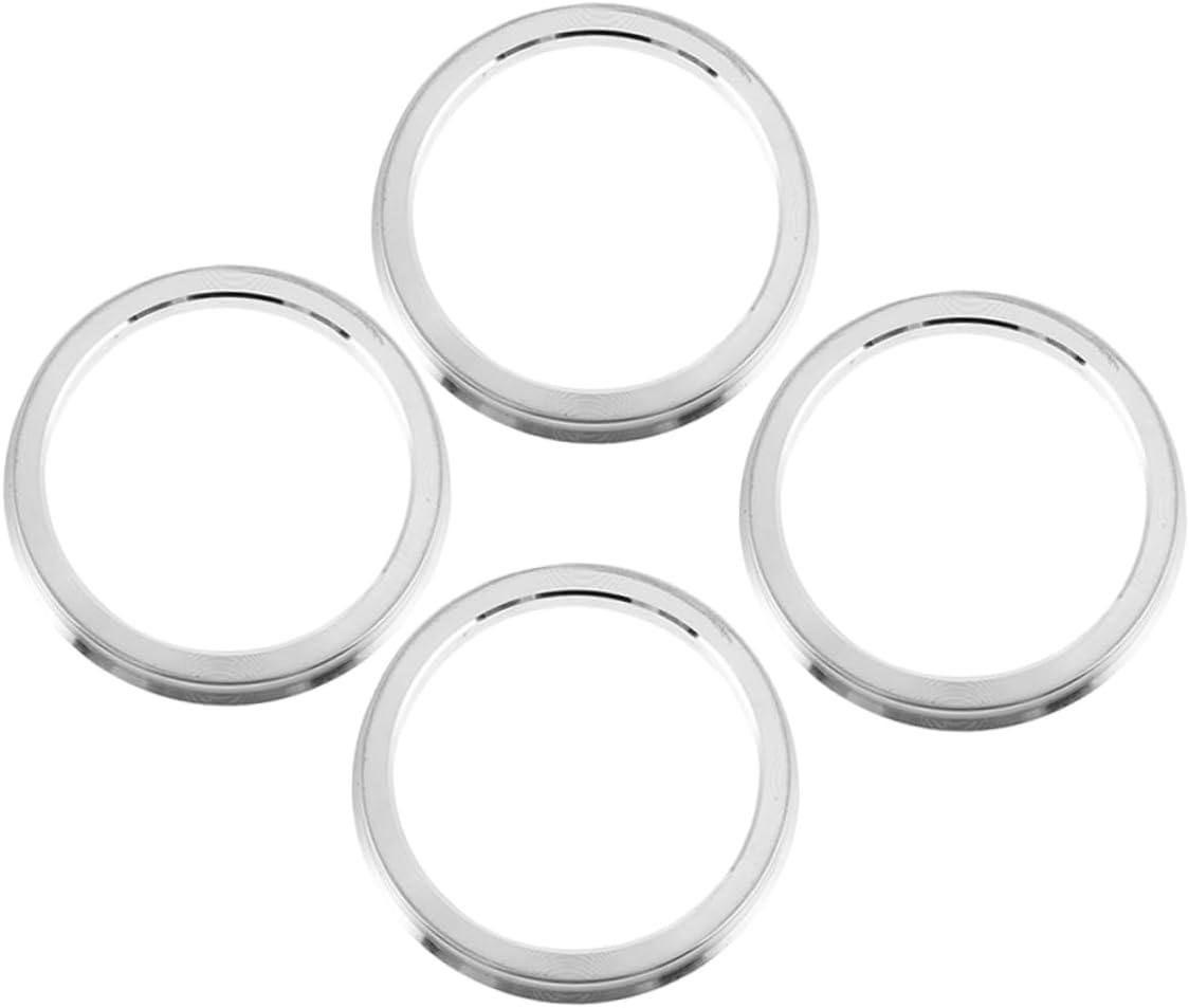 4Pcs Lightweight Hub Centric Rings for Wheels Adapter Vibration Control Easy to Use Wheel Hub Accessories