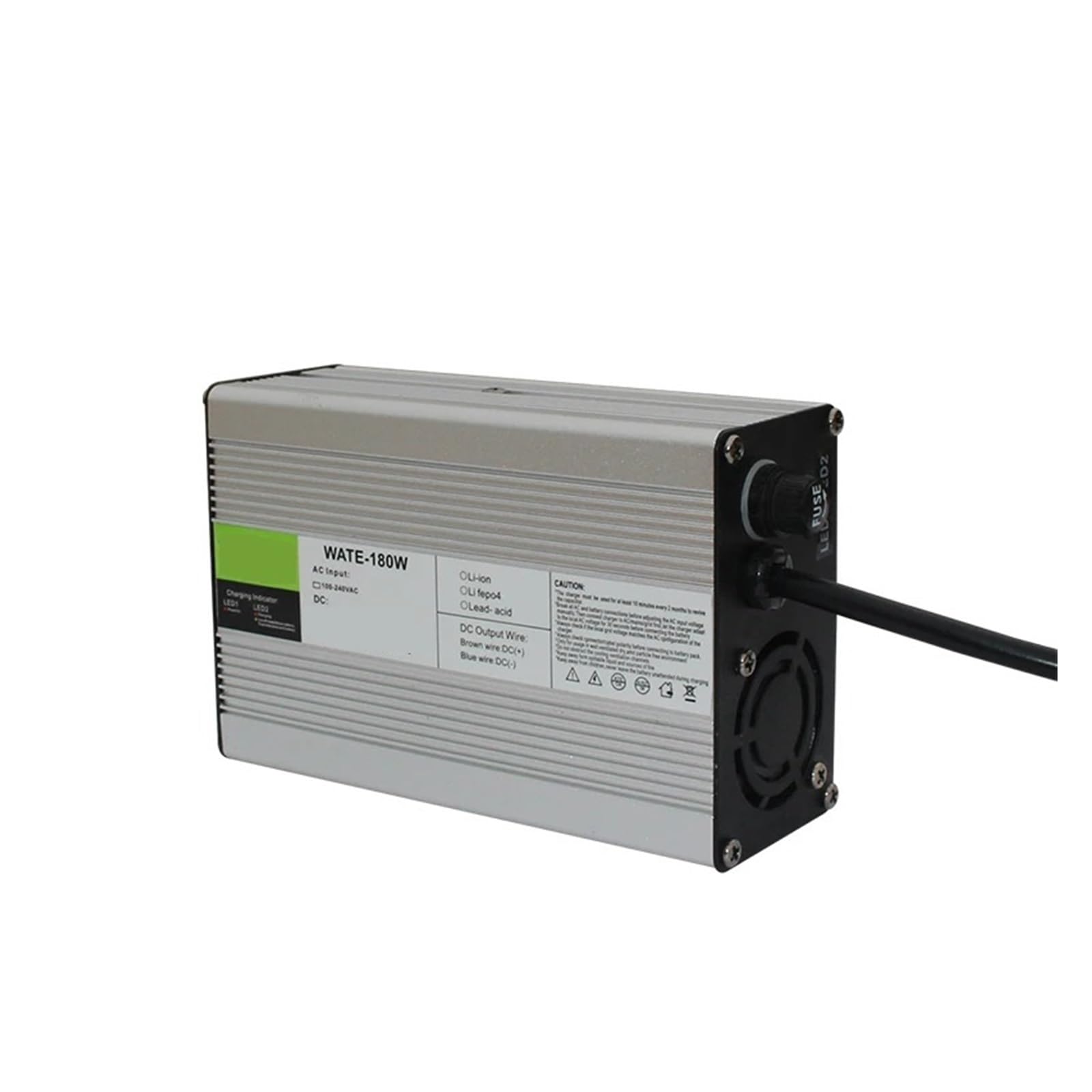 Chargeur Intelligent Lifepo4 42V 8A Pour Batterie Lithium-ion 36V 10S - Entrée 100-240V, Puissance 360W, Avec Protections Multiples - Connexion XLR - 6