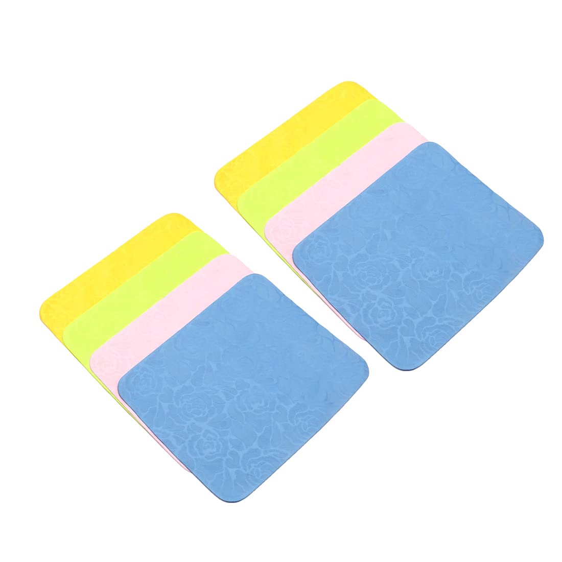 Androxeda 8 PCS Gamuzas para Gafas Microfibra Paños de Limpieza para la Limpieza de Gafas, Lentes de Camara, Tabletas, Teléfonos móviles