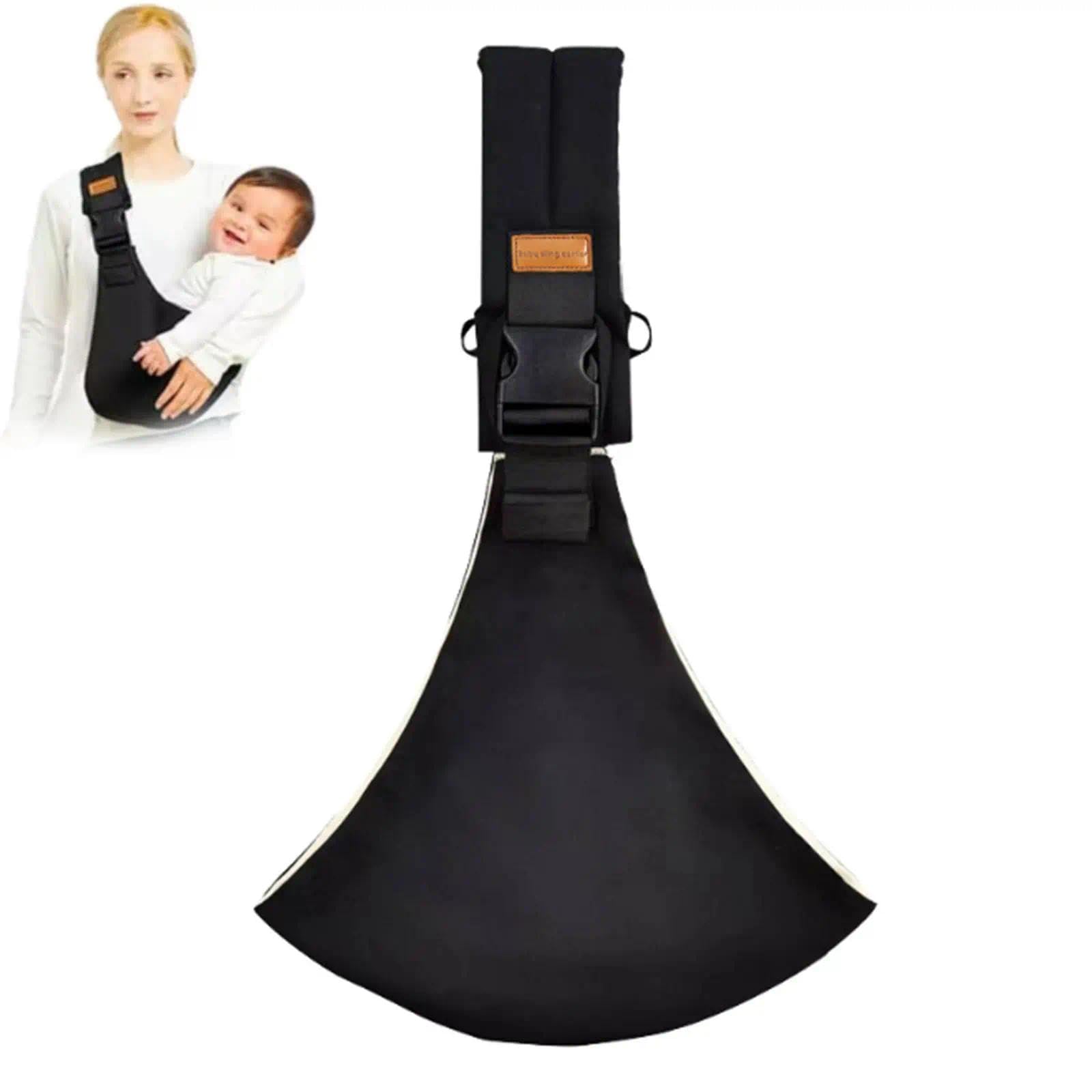Porte Bebe Toddler Réglable Echarpe de Portage Bebe Léger et Respirant Baby Carrier Physiologique S'Applique à 0-36 Mois Kangourou Sling Bébé Randonnée Koala Babycare Portage (Noir)