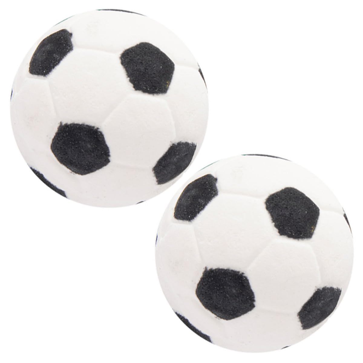 2 Bombas de Baño con Forma de Balón de Fútbol de Sal Marina para Viajes 8