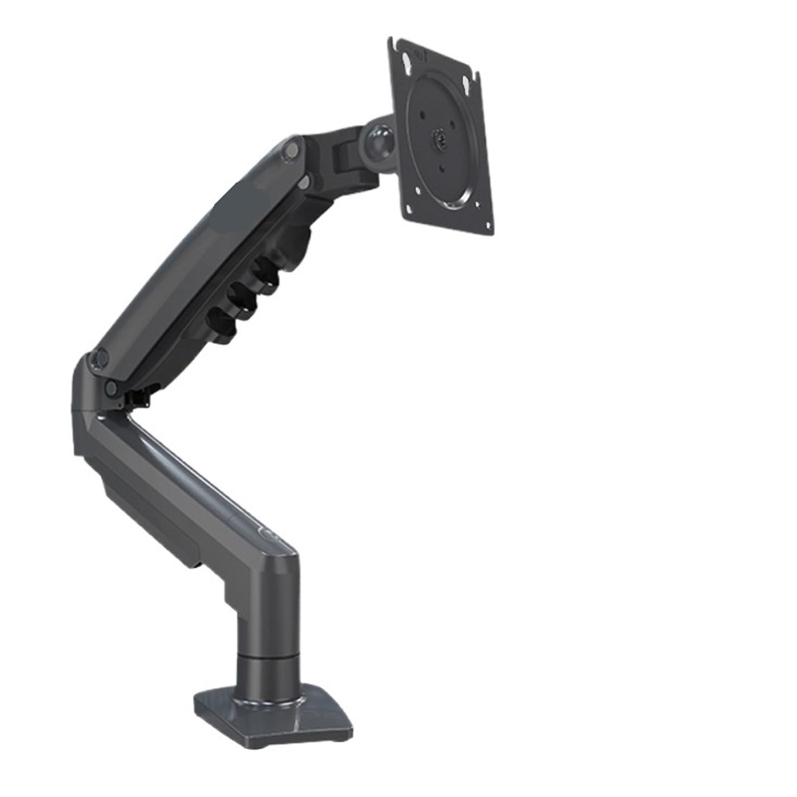 Ikpgbzxm Blackguncolor Desktop Lcd Monitor Stand With Rotation, Height Adjustment, And Extension(Blackguncolor)