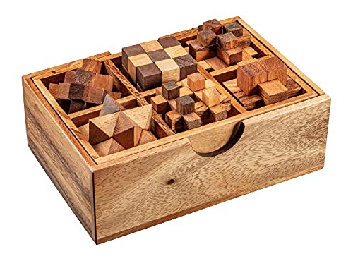 Caja de Juego de Paciencia Zederello con 6 Juegos de...