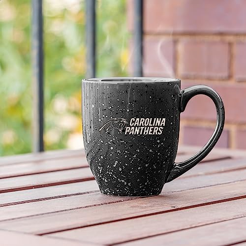 Image of Rico Industries NFL Football 16 oz Team Color Laser Engraved Speckled Ceramic Coffee Mug