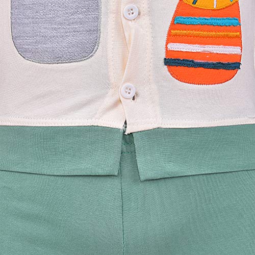 Image of Wish Karo Unisex Clothing Sets for Boys & Baby Girls-(bt23grn Light Green 12-18mths)