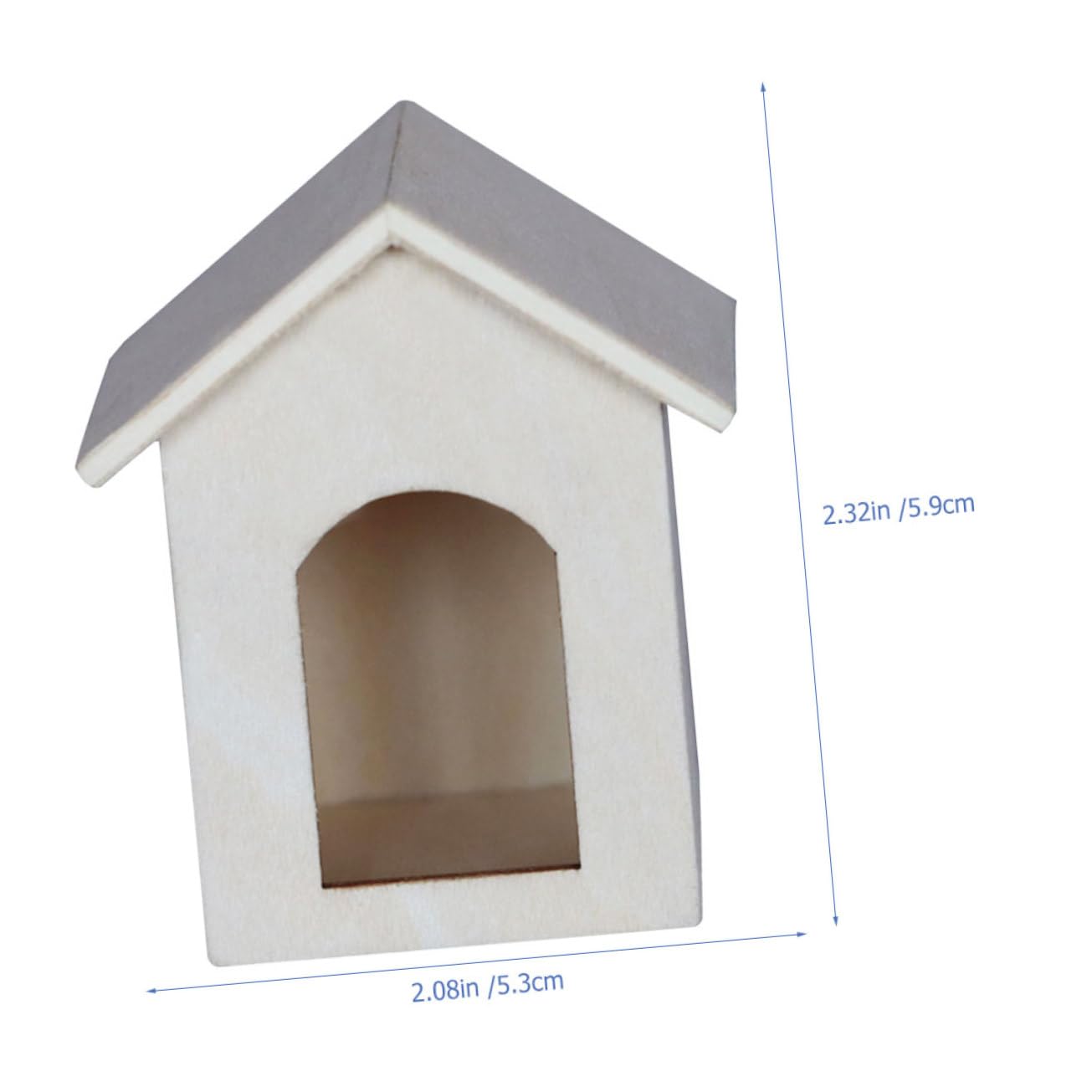 FELTECHELECTR Dollhouse Miniatures 1:12 Scale Mini House Model Wooden Scene Layout Decor for Dollhouse Perfect Present for Boys and Girls