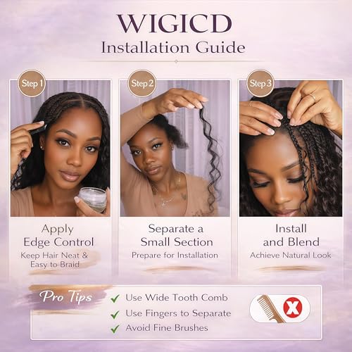 Human Hair Blend For Boho Braids