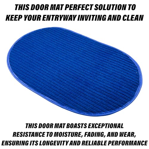 Image of Kuber Industries Door Mat | Door Entrance Mat | Entryway Door Mat | Home Door Mat | Floor Door Mat | Anti-Slip Door Mat | Door Mats for Outdoor & Indoor | Pack of 3 | Multi