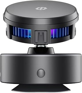 Kylning Bil Magnetisk Vakuum Telefonhållare i Bil 15W Trådlös Snabbladdare Fäste Universal GPS Stativ