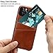 TENDLIN Compatible with iPhone 11 Pro Case Wallet Design Premium Leather Case with 2 Card Holder Slots (Brown)