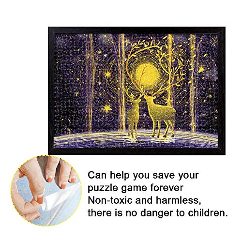 JIAOAOO Puzzle Saver Peel Puzzle Fogli di colla