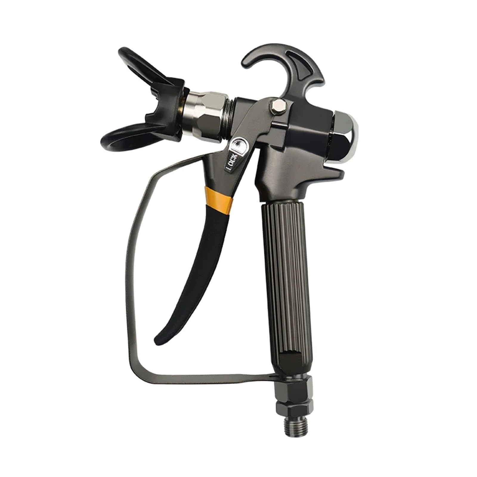 Pistola a spruzzo for vernice airless ad alta pressione nera con protezione ugello spray 517 for macchina a a pompa Fai da te e casa(GUN NOZZLE)