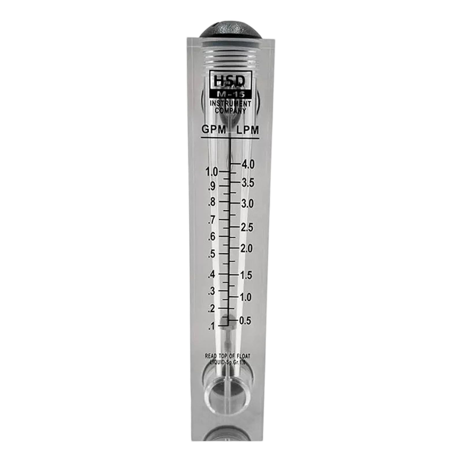 Tsophreniq 1 Gallon Strong Acrylic Abs Water Flows Meter With Accurate Readings Stream Measurement Device For Industrial & Laboratory Use Abs Measure Dense Measurement Device